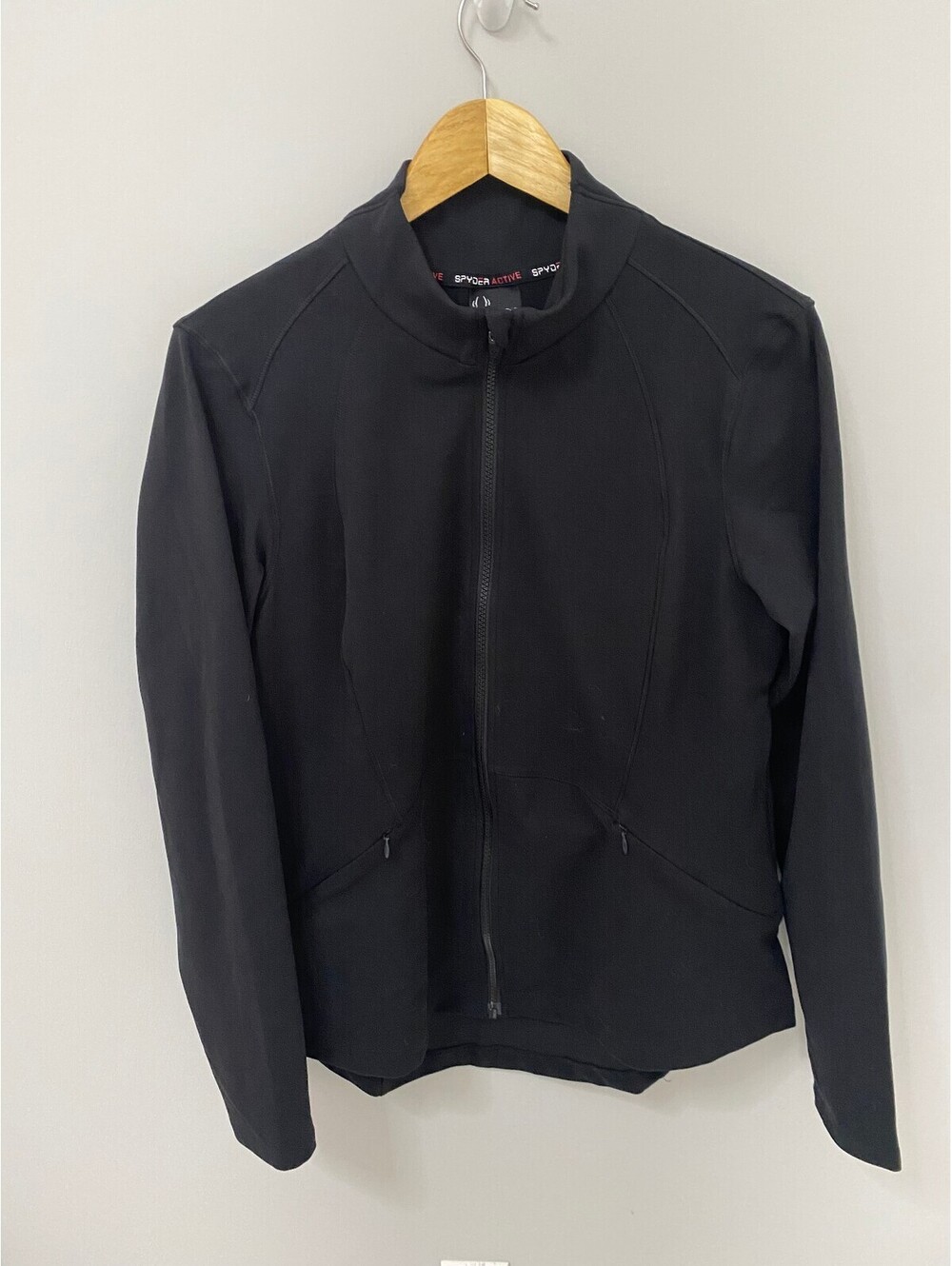 Spyder Active Black Full-Zip Jacket XL NWOT